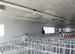 ag-tuf liner panels in pole barn