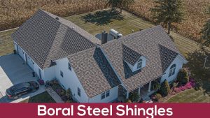 unified steel shingles for residential homes