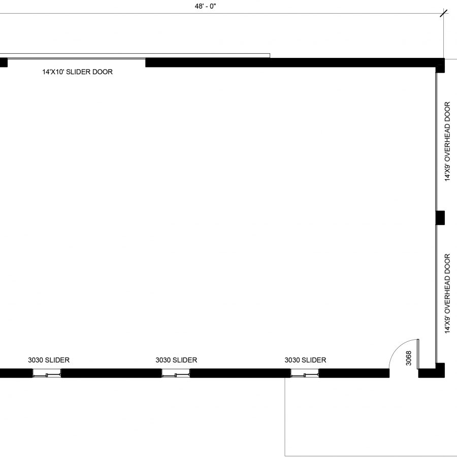 new post frame floor plan