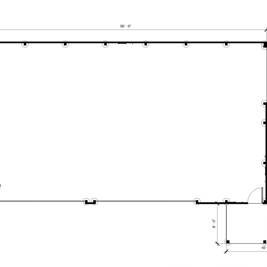 large post frame building layout